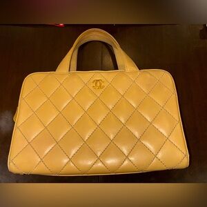 Chanel Surpique CC Bowler Bag